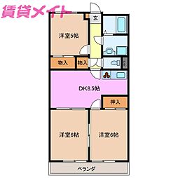 レジデンス優珈里 3階