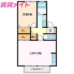 アニバーサリーB棟 1階