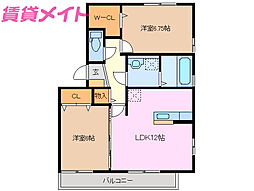リビングタウン鈴鹿旭が丘　A棟 3階