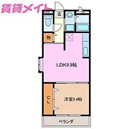 道伯ゴールドヒルズ　ローレル 1階