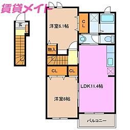 ブランコートＡ 2階