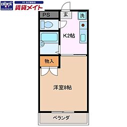 ユーミースズカ 2階/-