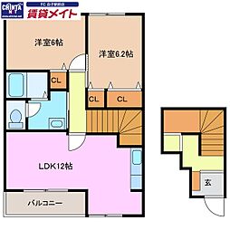 ランドマーク 2002 2 2階/-