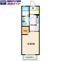 グローリーフォレストB 2階