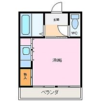 大海マンション 102 ｜ 三重県伊勢市中村町（賃貸マンション1R・1階・21.53㎡） その2