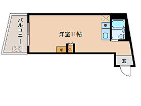 ファイネスうらのはし 2D ｜ 三重県伊勢市常磐２丁目（賃貸マンション1R・2階・24.10㎡） その2