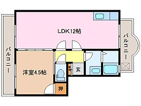 船江第2ロイヤルマンション 302 ｜ 三重県伊勢市船江４丁目（賃貸マンション1LDK・3階・38.50㎡） その2