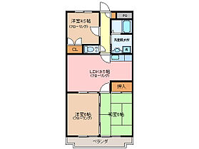 ドミール上野 402 ｜ 三重県多気郡明和町大字上野（賃貸マンション3LDK・2階・60.00㎡） その2