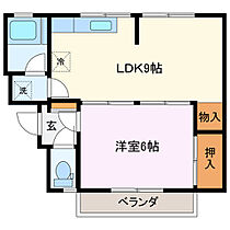 パールハイツ 204 ｜ 三重県伊勢市勢田町（賃貸マンション1LDK・2階・33.21㎡） その2