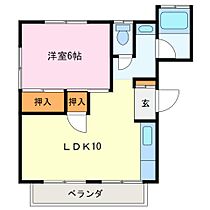 フレンドリィハギハラ 3 ｜ 三重県伊勢市船江３丁目（賃貸マンション1LDK・2階・36.45㎡） その2