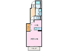 クローバー・エム 101 ｜ 三重県伊勢市御薗町高向（賃貸アパート1K・1階・32.90㎡） その2