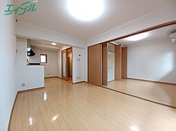 マエストロ明和 3階1LDKのリビング/ダイニング