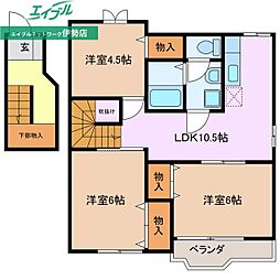 ソレイユ・ルヴァン A棟 2階