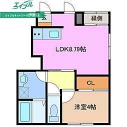 リーシング船江　Ｂ 1階/-
