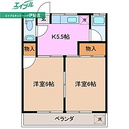 メゾンミヤマエA棟 2階