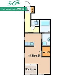 ボワリジエールＡ 1階