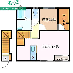リーシング小俣 2階