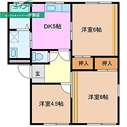 ブリッジハウス 1階/-