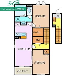 ライラック A 2階