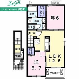ラビアンローゼＣ 2階