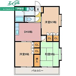 ウイングヒルズ 3階/-