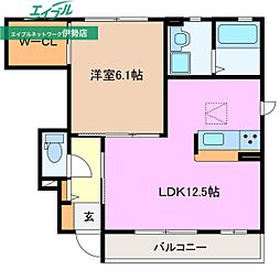 ヴァンベール松村 1階/-