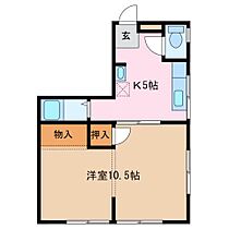 第二伊勢中川ハイツ 201 ｜ 三重県松阪市嬉野野田町（賃貸マンション1DK・2階・38.00㎡） その2