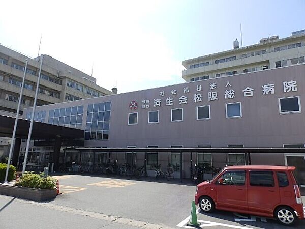 周辺：恩賜財団済生会松阪総合病院