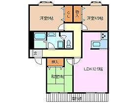 マンション時計台 D ｜ 三重県津市久居西鷹跡町（賃貸アパート3LDK・1階・65.97㎡） その2