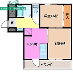 ヴィラナリー津 A棟 4階