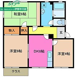 サンハイツN棟 1階