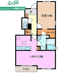 クイーンズタウン元町Ｂ 1階