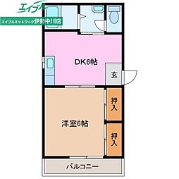 青木マンション 1階/-