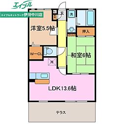 三雲長屋 A棟 1階