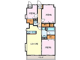 ソレイユ　11 301 ｜ 三重県松阪市宮町（賃貸マンション3LDK・3階・65.00㎡） その2