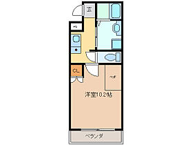 シャルパンティエ 102 ｜ 三重県松阪市小野江町（賃貸アパート1K・1階・31.57㎡） その2