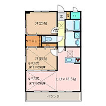 ルネスブランシェ 203 ｜ 三重県松阪市大津町（賃貸マンション2LDK・2階・61.11㎡） その2