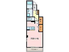 アクティーフ 103 ｜ 三重県松阪市久保町（賃貸アパート1R・1階・36.69㎡） その2