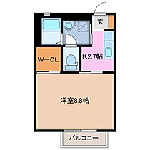 エクレール泰山　Ａ 202 ｜ 三重県松阪市鎌田町（賃貸アパート1K・2階・30.00㎡） その2