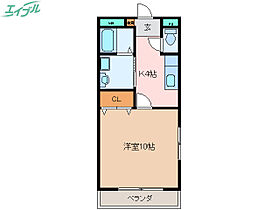 グランハーベスト  ｜ 三重県松阪市川井町（賃貸マンション1K・2階・35.70㎡） その2