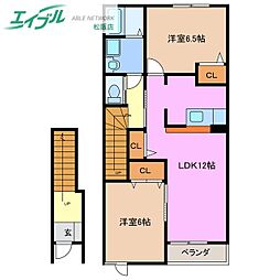花メゾンＢ 2階