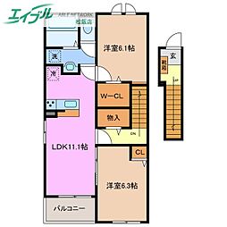 カリーノ リヴェルタ 2階