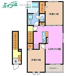 プラネット 寺ノ前 2階