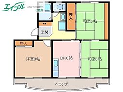 ファミリー久保山I 2階