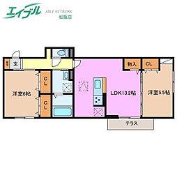 ディーシャンブル大黒田II 1階