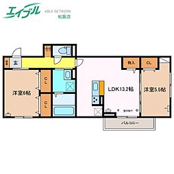ディーシャンブル大黒田II 3階