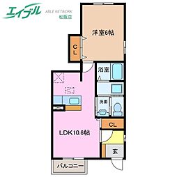 トワニー・Ｋ　III棟 1階