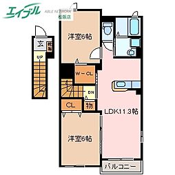 コスモ フィールド D 2階