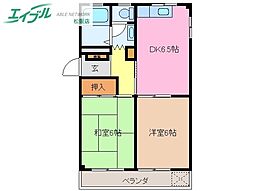 コスモハイム 1階/-