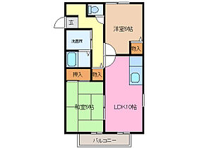 三重県松阪市嬉野中川町（賃貸アパート2LDK・1階・49.14㎡） その2